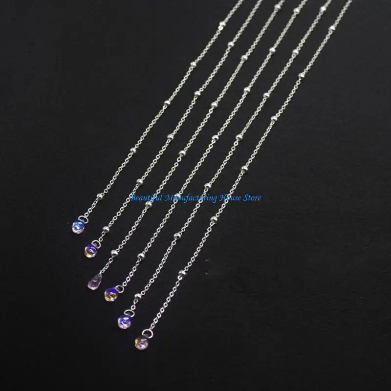 

E56A Delicate Fringe Forehead Chain Wedding Bride Photography Face Curtain