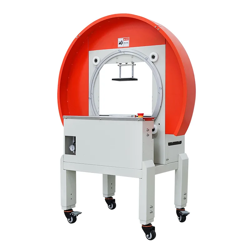 Automatic winding and sealing machine Tape full circle winding carton sealing Automatic baler One-word cross sealing machine