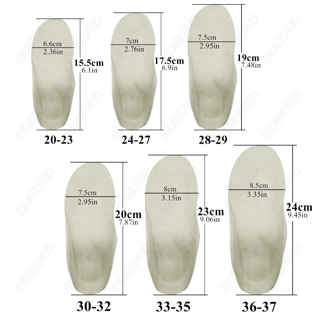 Picture 7: 3D Orthotic Insoles flat feet for kids Children and Adults Arch Support insole for X Legs Orthotic Shoe Heel Pad Inserts