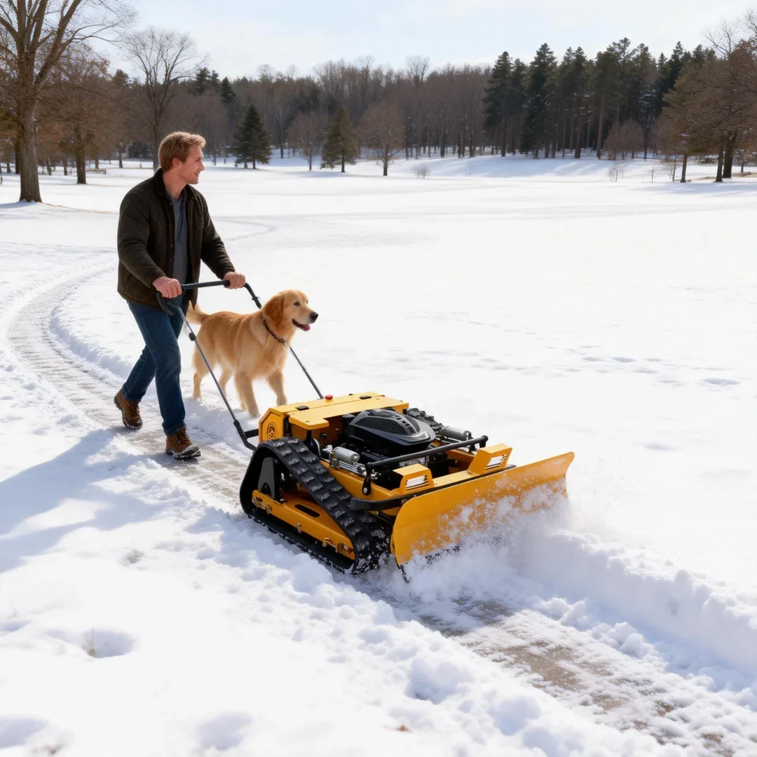 

Customized Long-distance Remote Control Lawn Mower - Anti-slip Configuration for Large area Lawn Snow Clearing Grass Cutting