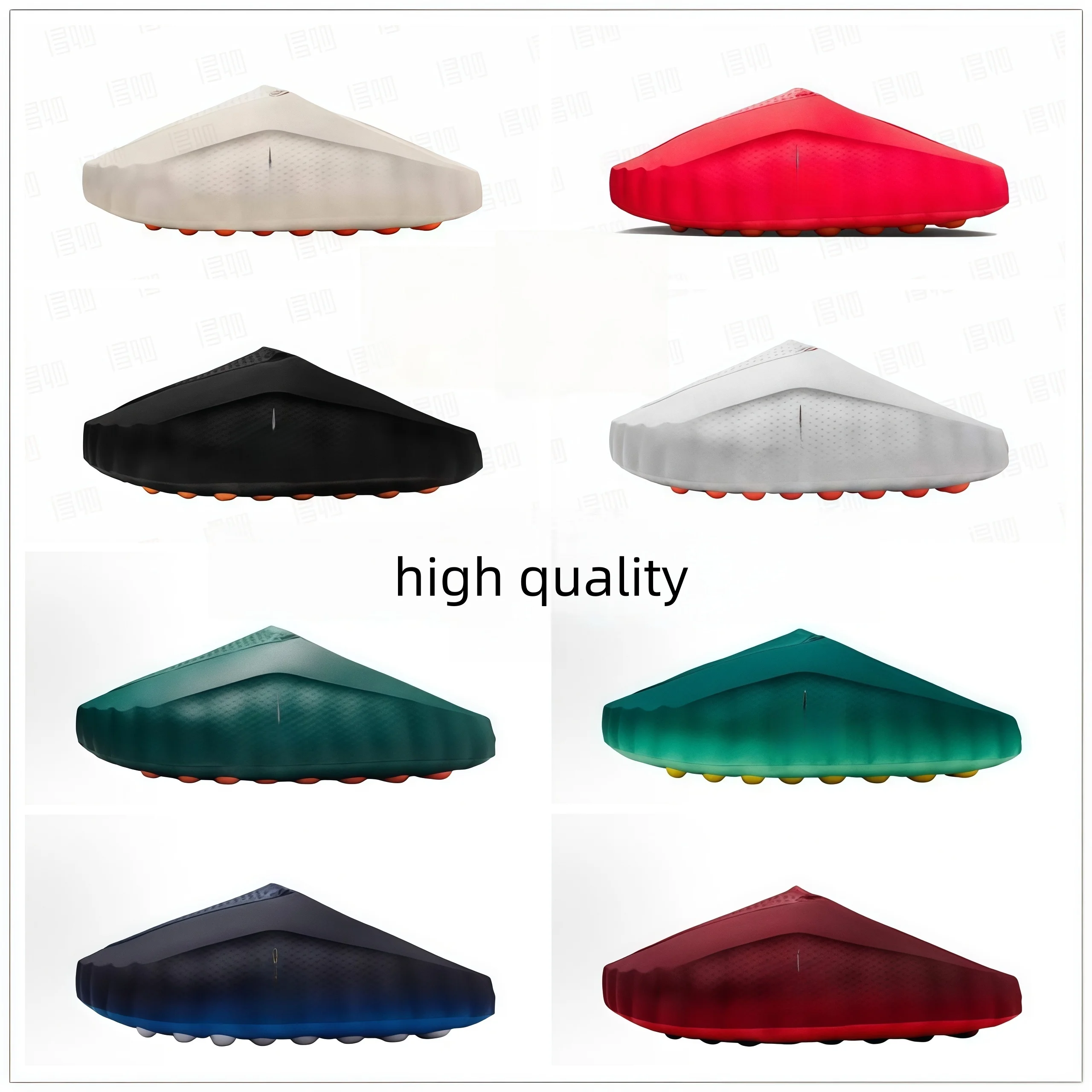

Outdoor Sport Massage Particle Thick Bottom Heightening Anti-slip Men's Casual Slippers Fast Drying Wear Resistant Odor Control
