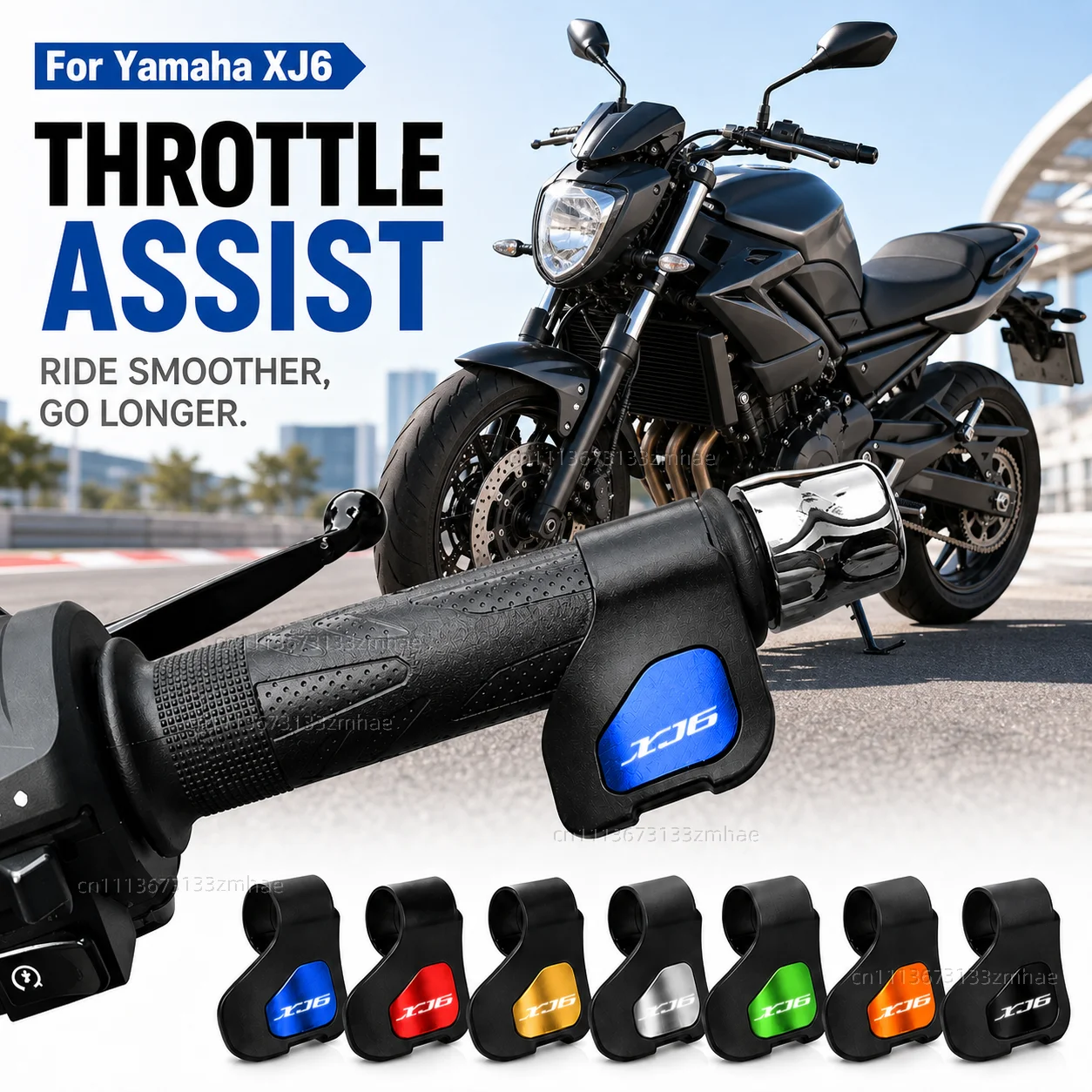 

For Yamaha XJ6 XJ6F XJ6N DIVERSION 2009-2014 Motorcycle Throttle Assistant Clip Labor Saver Acceleration Labor-saving Auxiliary
