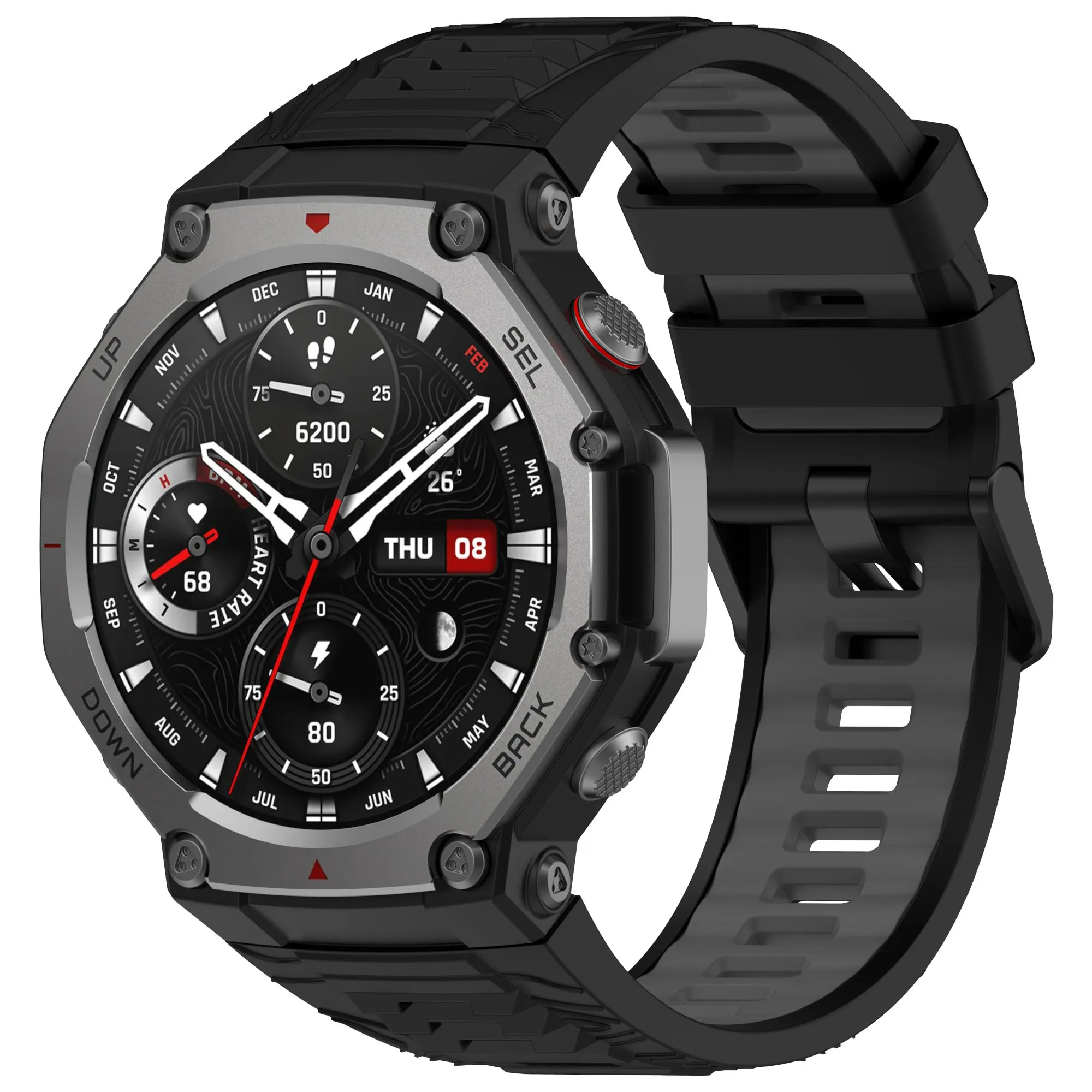 Silikon-Armband für Xiaomi Amazfit T-Rex 3 Sport Smart Armband Armband für Huami Amazfit T Rex 3 Ersatz-Armband – Detail 7