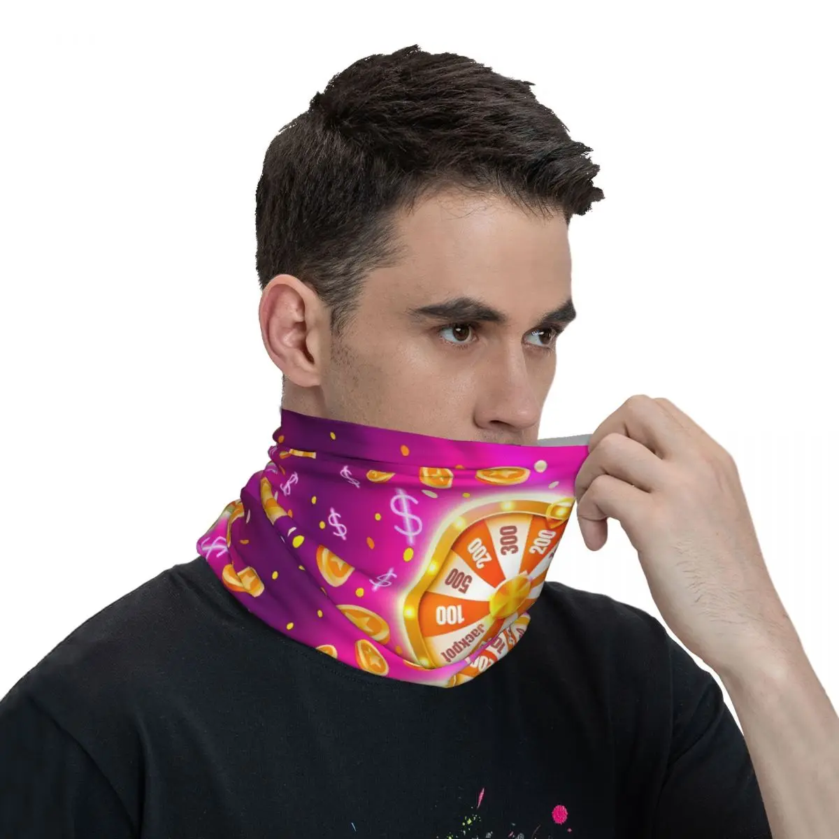 Wiel Van Fortuin Sjaal Halsdoek Hals Gezichtsmasker Polyester