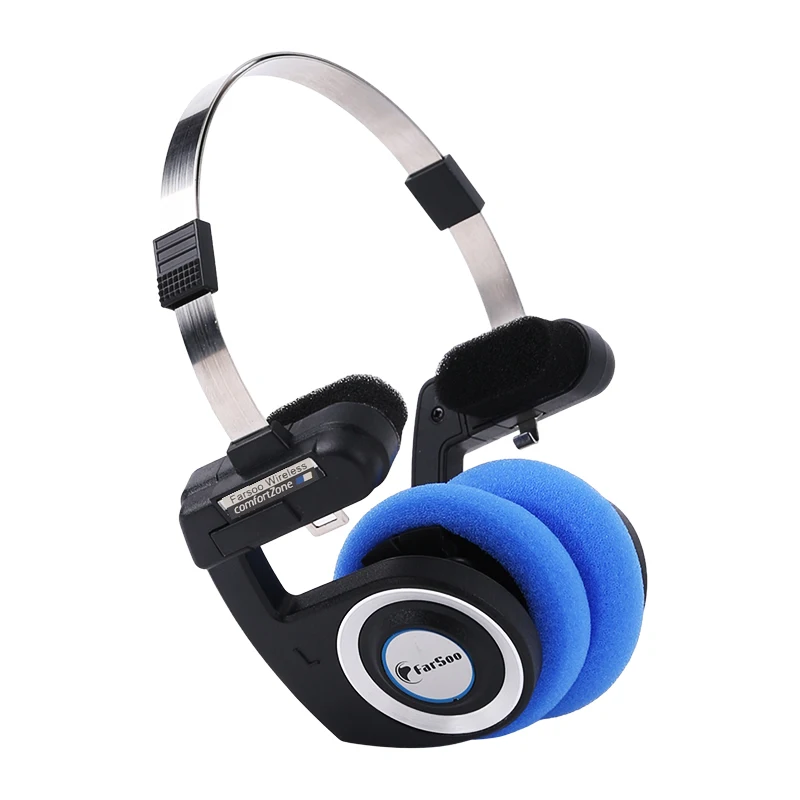 

Farsoo Upgrade protable pro bluetooth headphone with microphone Retro classic foldable hifi sound music wireless headset