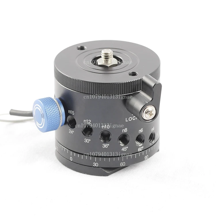 DH-55D indexing dial can blind shoot panoramic splices with 10 levels of indexing 360 degrees