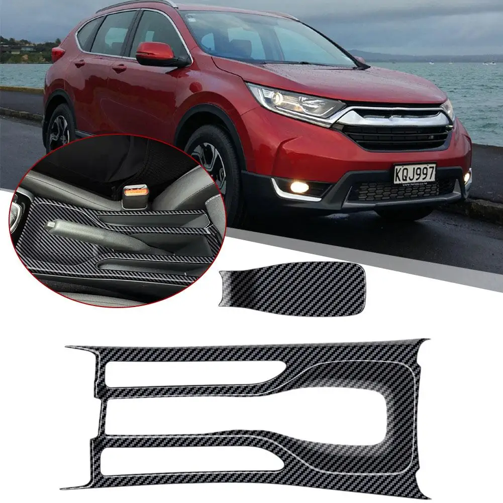 

For Honda WR-V WRV DG 5 Series 2024 2025 Interior Accessories Sticker Cover Car Console Center Handbrake Handbrake Trim Fra H8D9