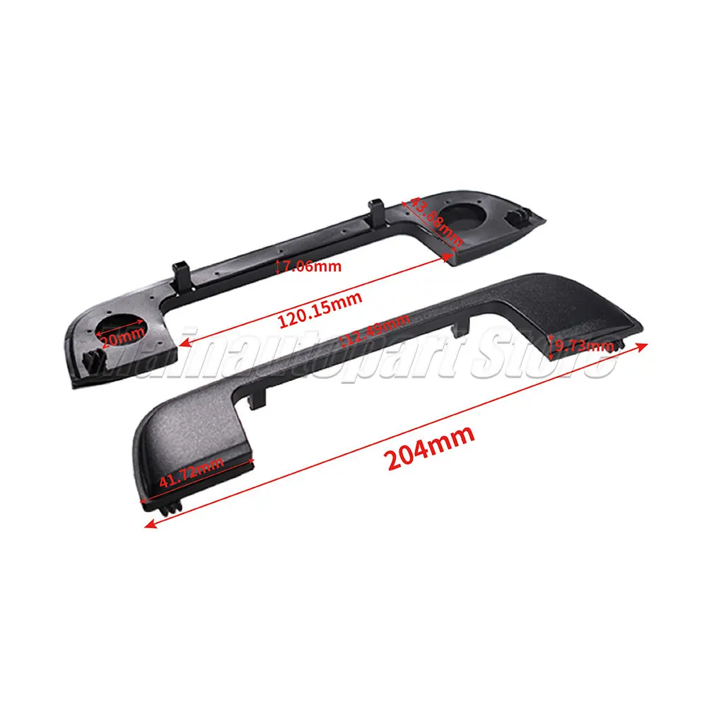 Exterior Door Handle Kit Covers 51218122442 For BMW E36 E34 E32 3 5 7 Series with Rubber Seals Gasket 51218122441 view 6