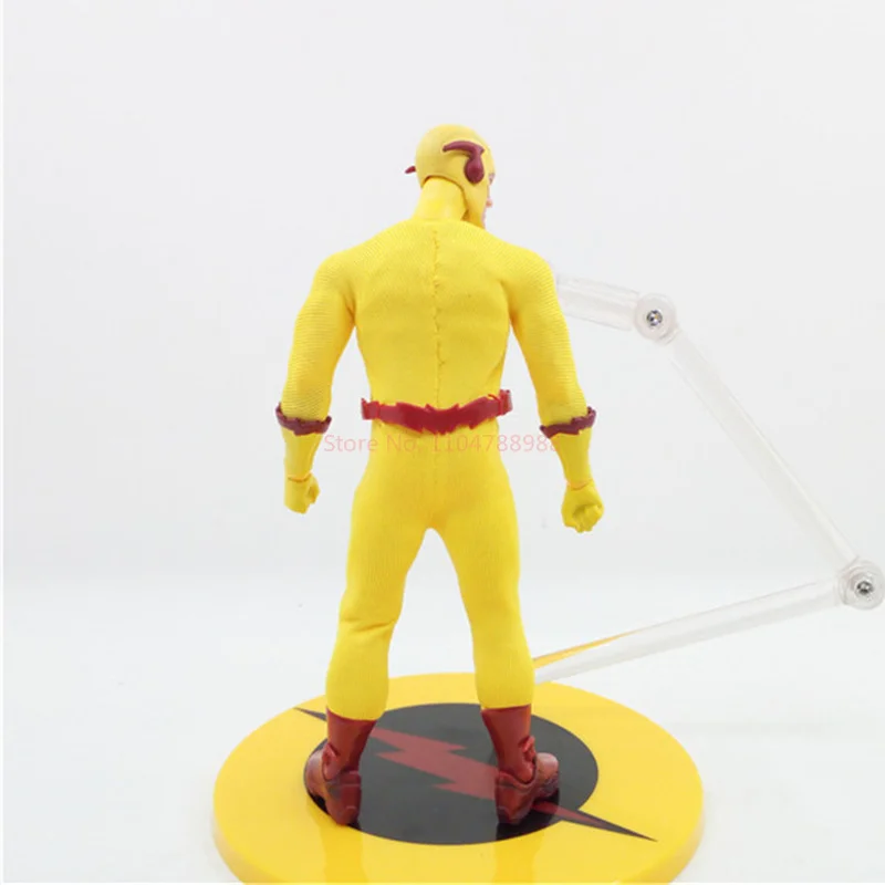 op voorraad DC Superhero Mier 6-inch Doek Kleding 1.2e Generatie Rode en Gele Flash Reverse Flash Box Set De Flash