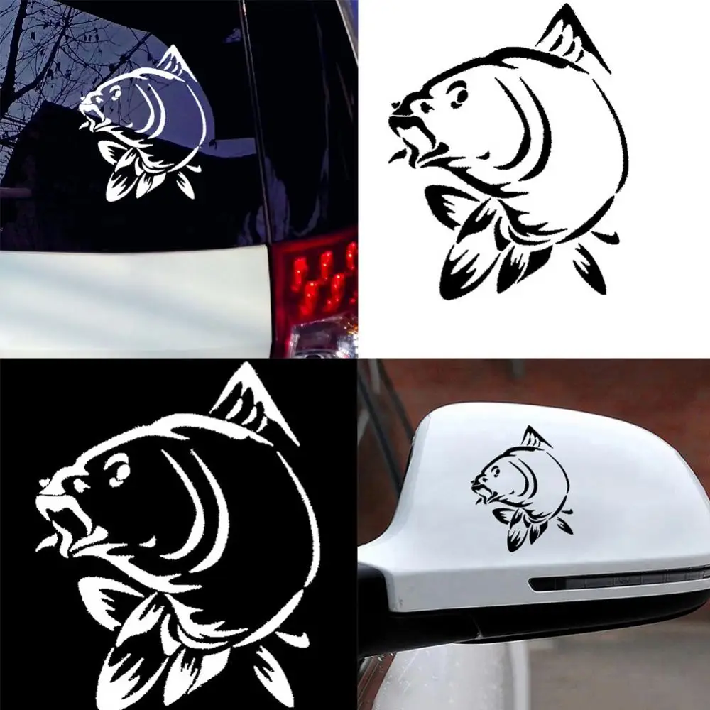 Waterproof Carp Fishing Car Styling Stickers Truck Kayak Boat Decals Decoration