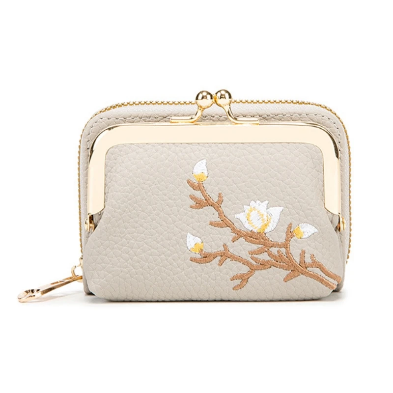 Ladies Mini Accordion Card Holder Wallet Large Capacity Premium Coin Purse Elegant Design for Daily Commute Work