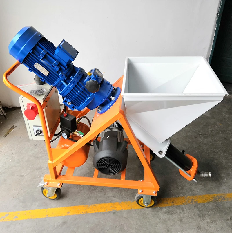 wall motar cement paint plaster sprayer machine