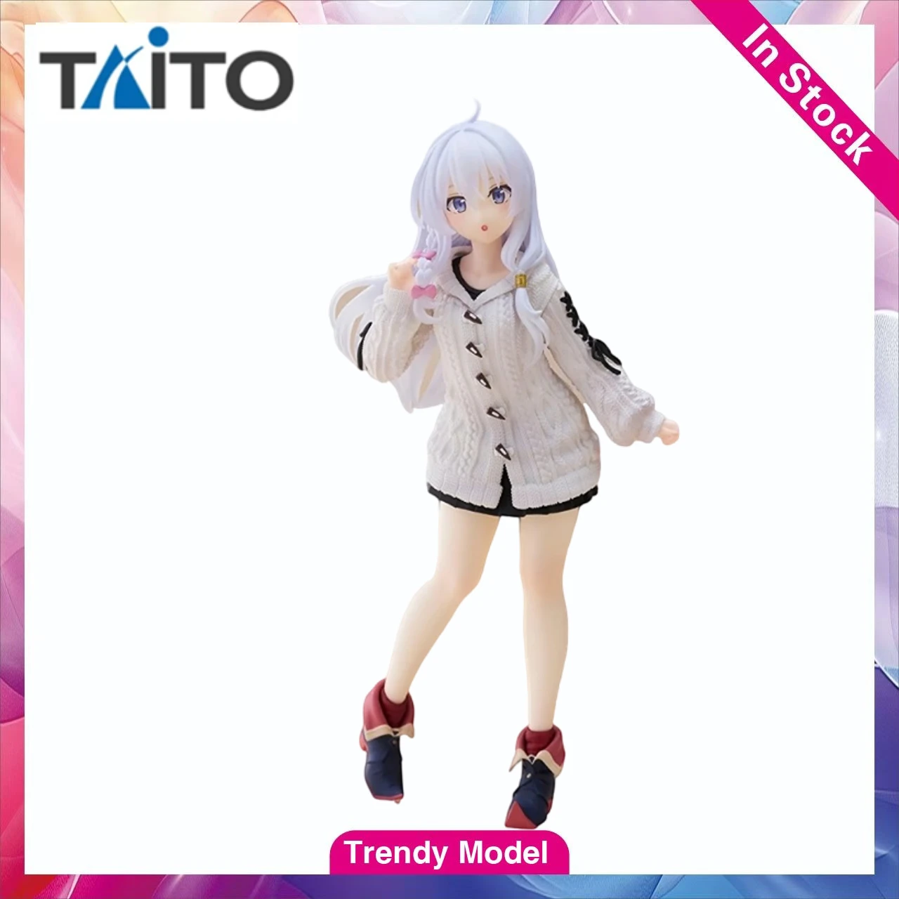 

【TM】TAITO Witch's Journey Coreful Doll Irena Knitted Sweater Model Figure Toy Gift Ornament