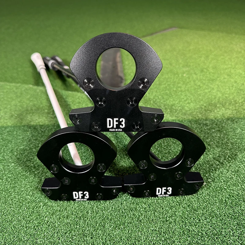 

New Zero Torque D-F3 BLACKOUT Golf Putter ACCRA Graphite shaft or Black Steel Shaft With Head Cover Length 32/33/34/35/36 Inch