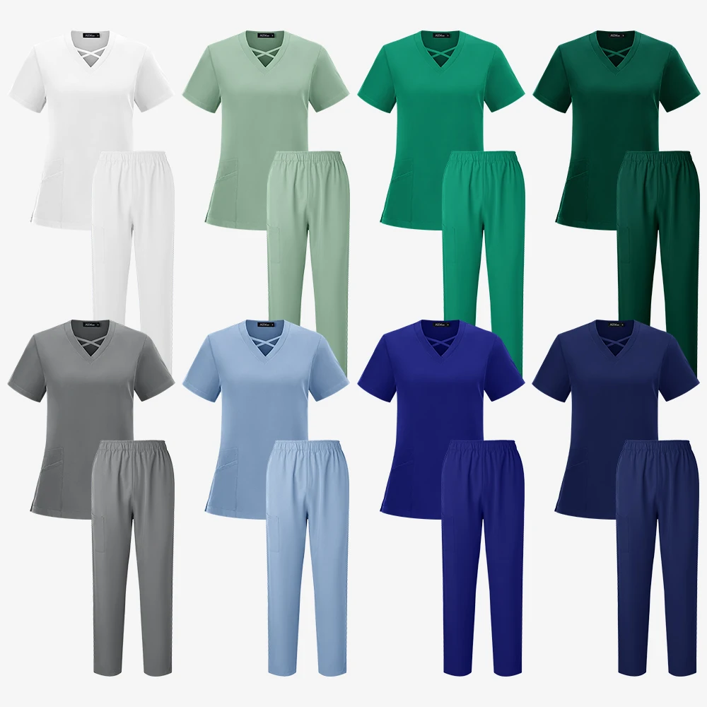 

Operating Room Medical Uniform Hospital Overalls A set of Supplies Nurse Dental Surgery overalls nurse accessories