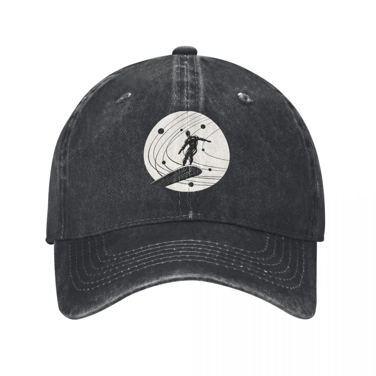 Summer Cap Sun Visor Silver Surfer Minimalist White Hip Hop Caps M-Marvel Comics Cowboy Hat Peaked Hats