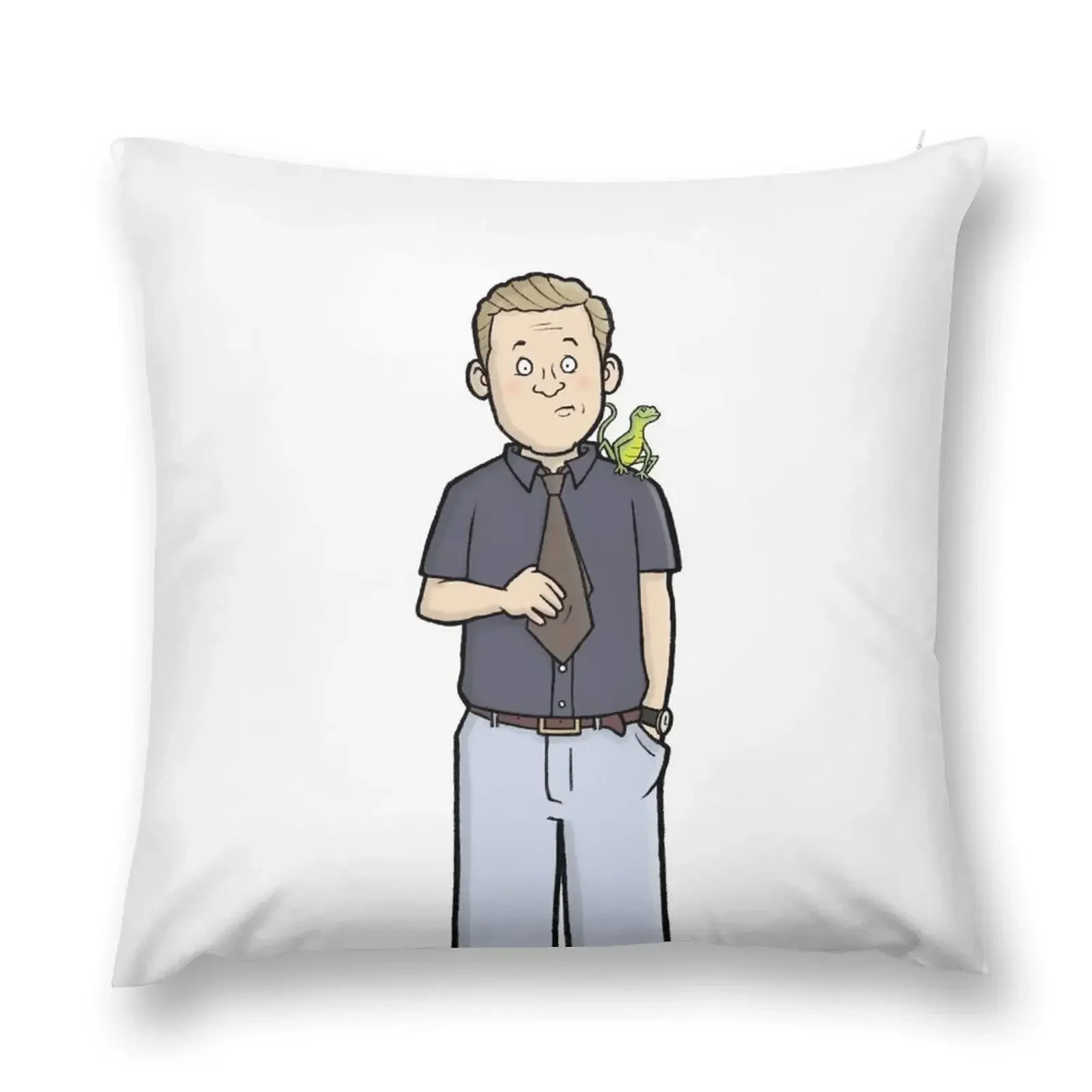 Jack Mooney - Death in Paradise Throw Pillow Cusions Cover Pillowcase Custom Cushion pillow