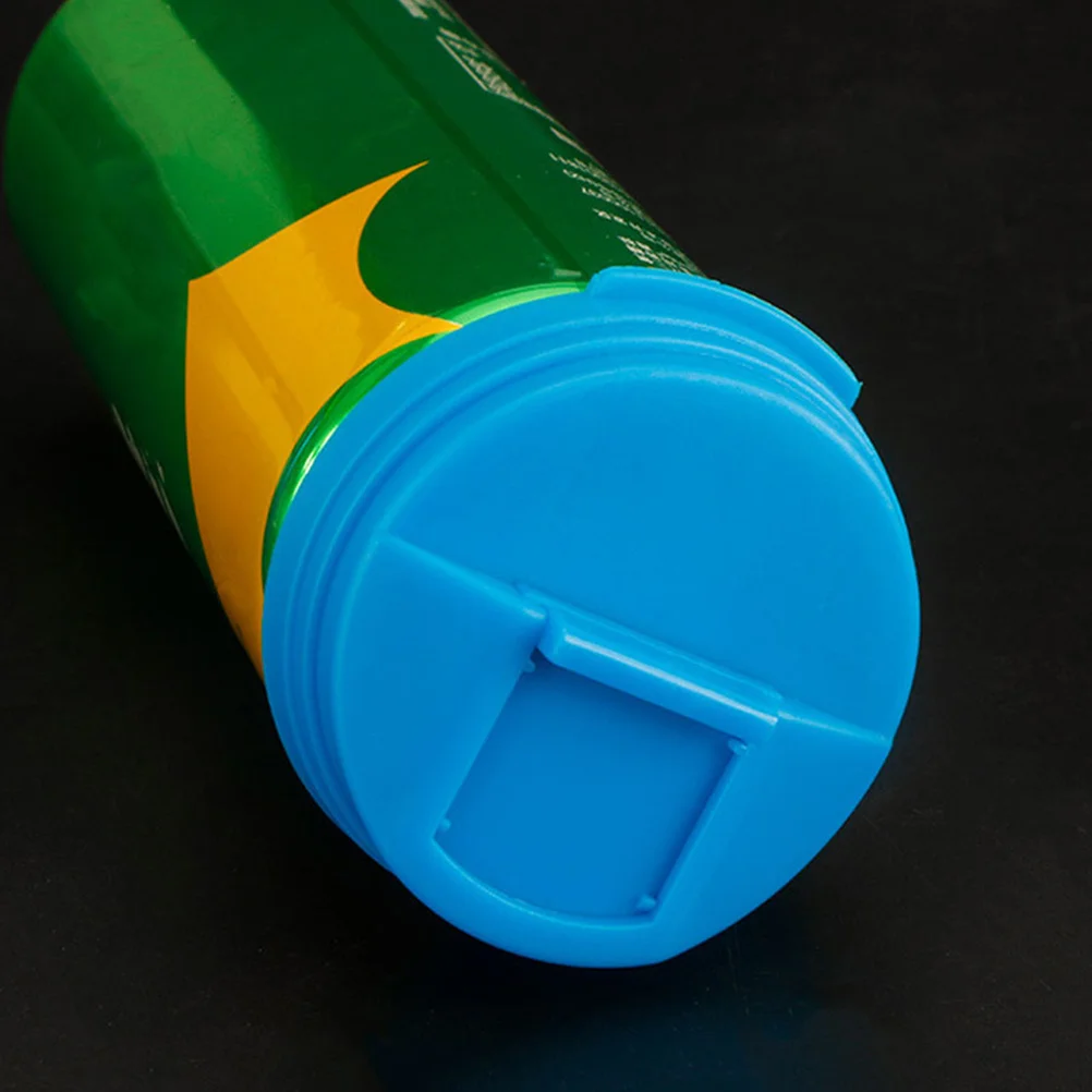 

4pcs Can Covers Plastic Leak-Proof Soda Saver Reusable Drink Lids For Beer Soft Drinks Carbonation Keeper Outdoor Camping Picnic
