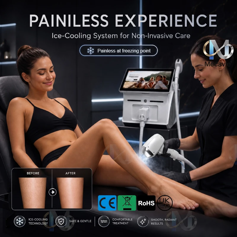 2026 Professional 5000w Soprano Diode Laser Hair Removal 4 Waves 755 940 1064 808nm CE Certificate Alexandrite Device Permanent