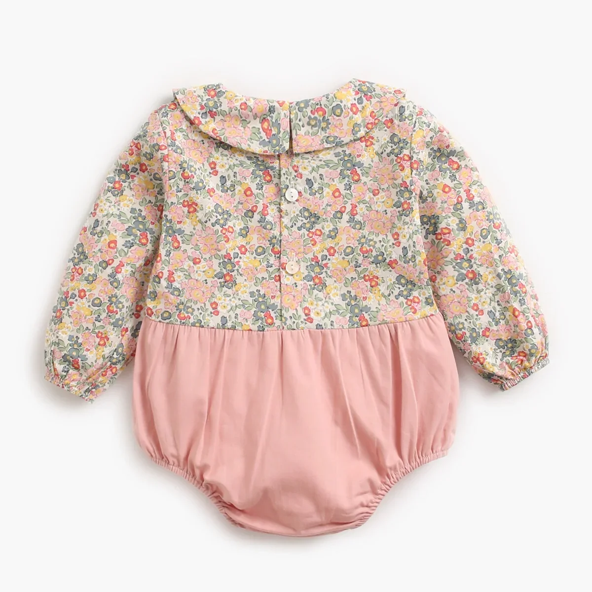 Baby-Mädchen-Bodysuits Prinzessin Frühlingsdruck Herbst Süße Säuglings-Onesies Langarm-Kleidung – Detail 4