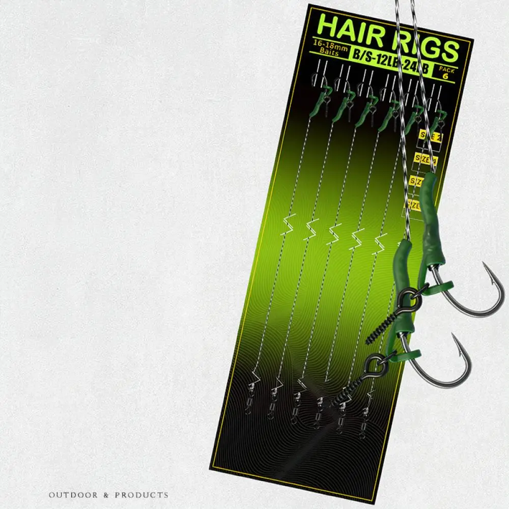 For YOTO Carp Fishing Hook Aligner Terminal Tackle Ronnie Spinner Stainless Steel Hook Bait Positioning