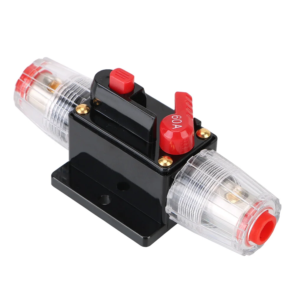 

Стереоусилитель сбрасываемой страховой службы, адаптер предохранителя 60A 100A, аудиоусилитель для автомобиля, грузовика, 12 В/24 В, автоматический выключатель, держатель предохранителя