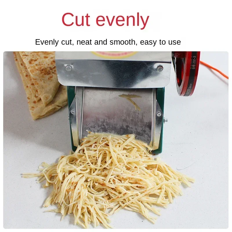 Kleine handgekurbelte Pfannkuchenschneidemaschine