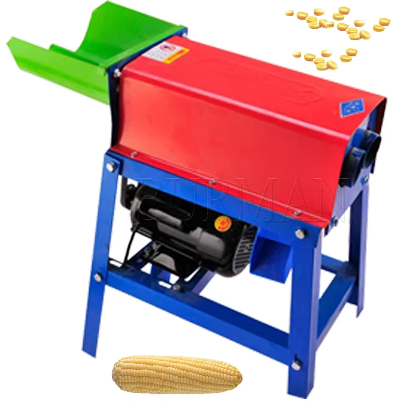Electric Intelligent Maize Sheller Corn Grain Separator Cob Remover Cutter Thresher