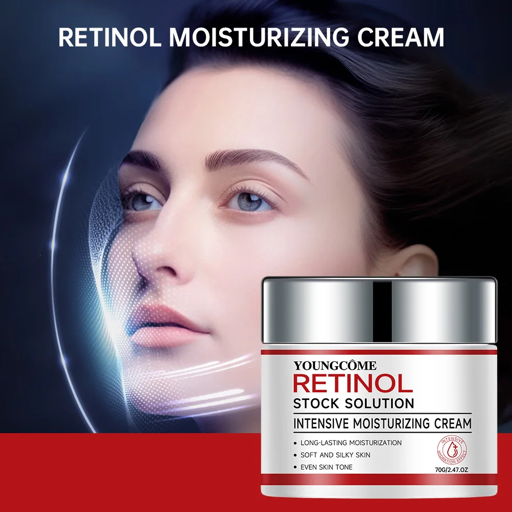  YOUNGCOME Retinol Face Cream Anti-Aging Deep Hydration Wrinkle Smoothing & Skin Renewal Formula for Radiant,Day & Night Use