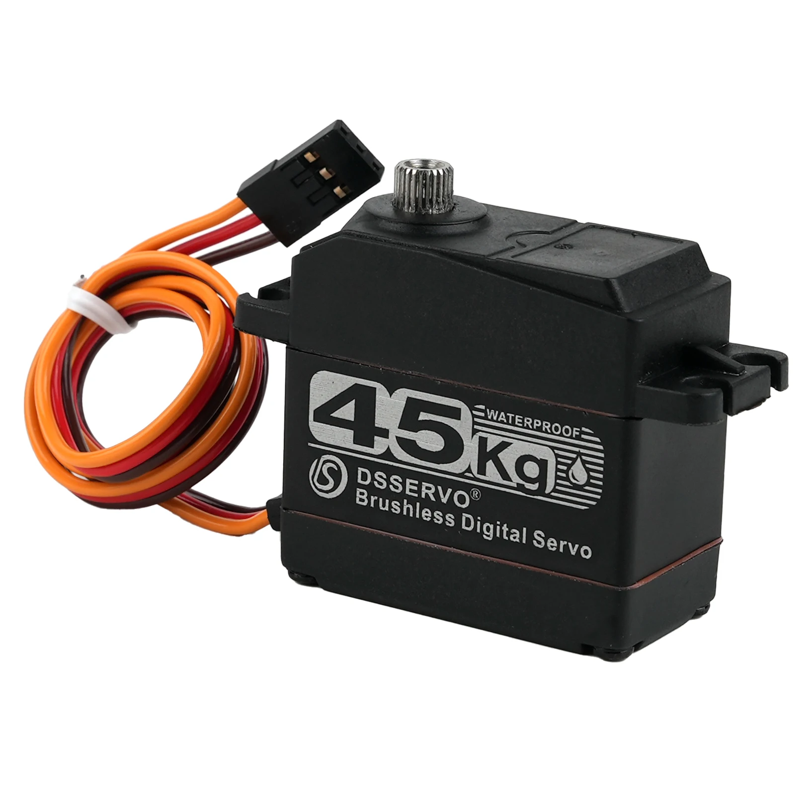 

BLS3245MG Digital Servo Motor 45KG 7.4V Semi-metal Brushless Single Shaft High Torque IP67 Waterproof for 1:8 1:10 1:12 RC Car