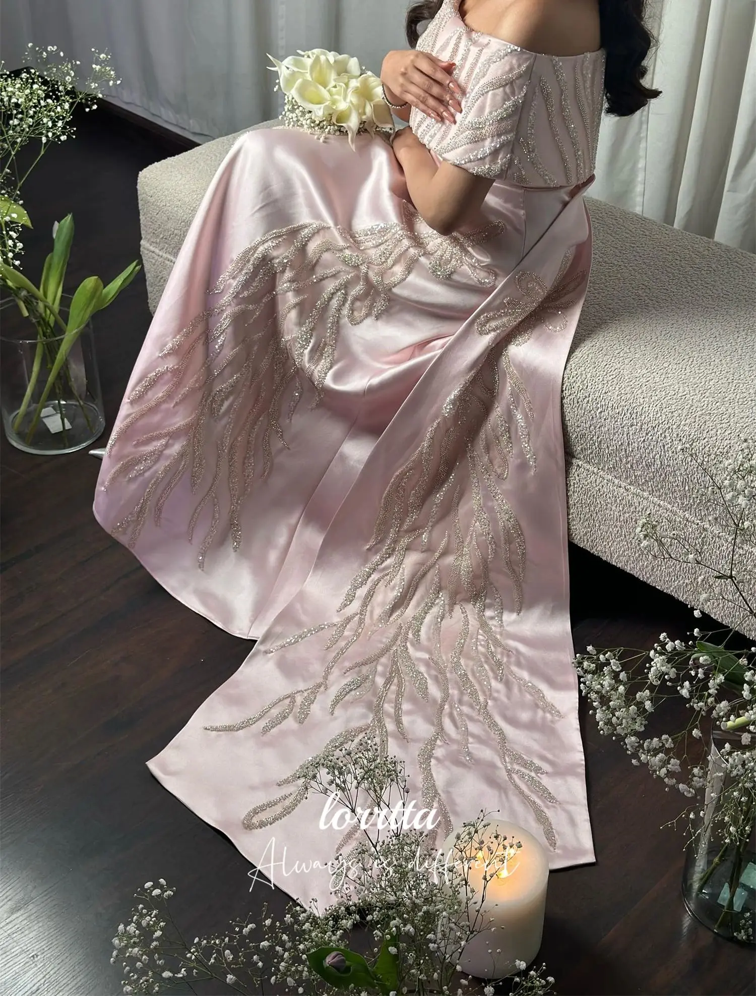 Lorrtta Robe personnalisée pour occasions spéciales Robes de mariée et robe de soirée de luxe Robes élégantes Nouvelles robes Robes de soirée