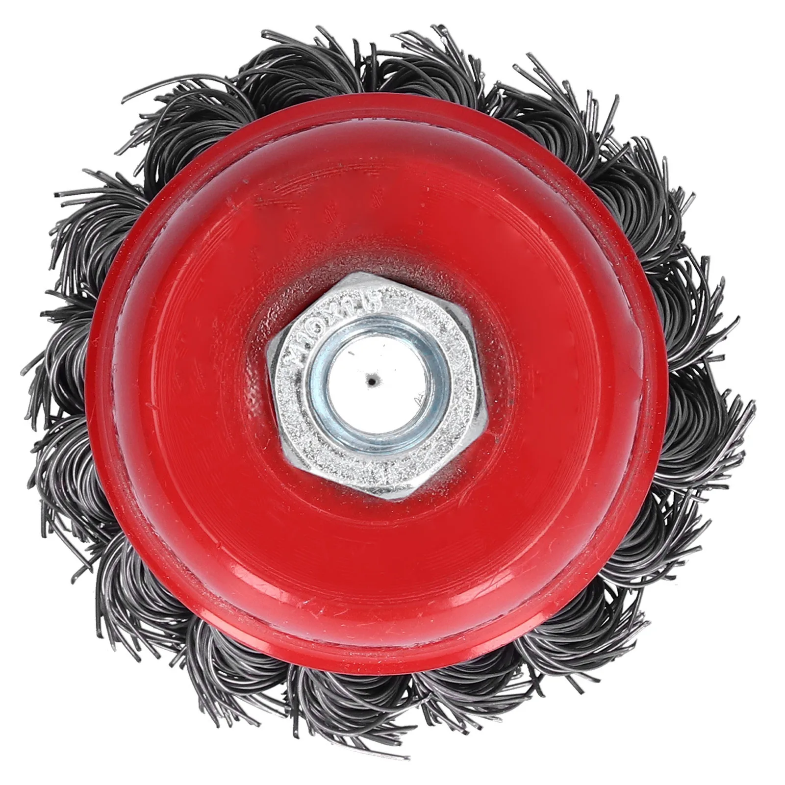 

Инструмент для полировки винтового монтажа M10, колеса из стальной проволоки, тип чаши, набор витых щеток, инструмент для полировки крученого дерева