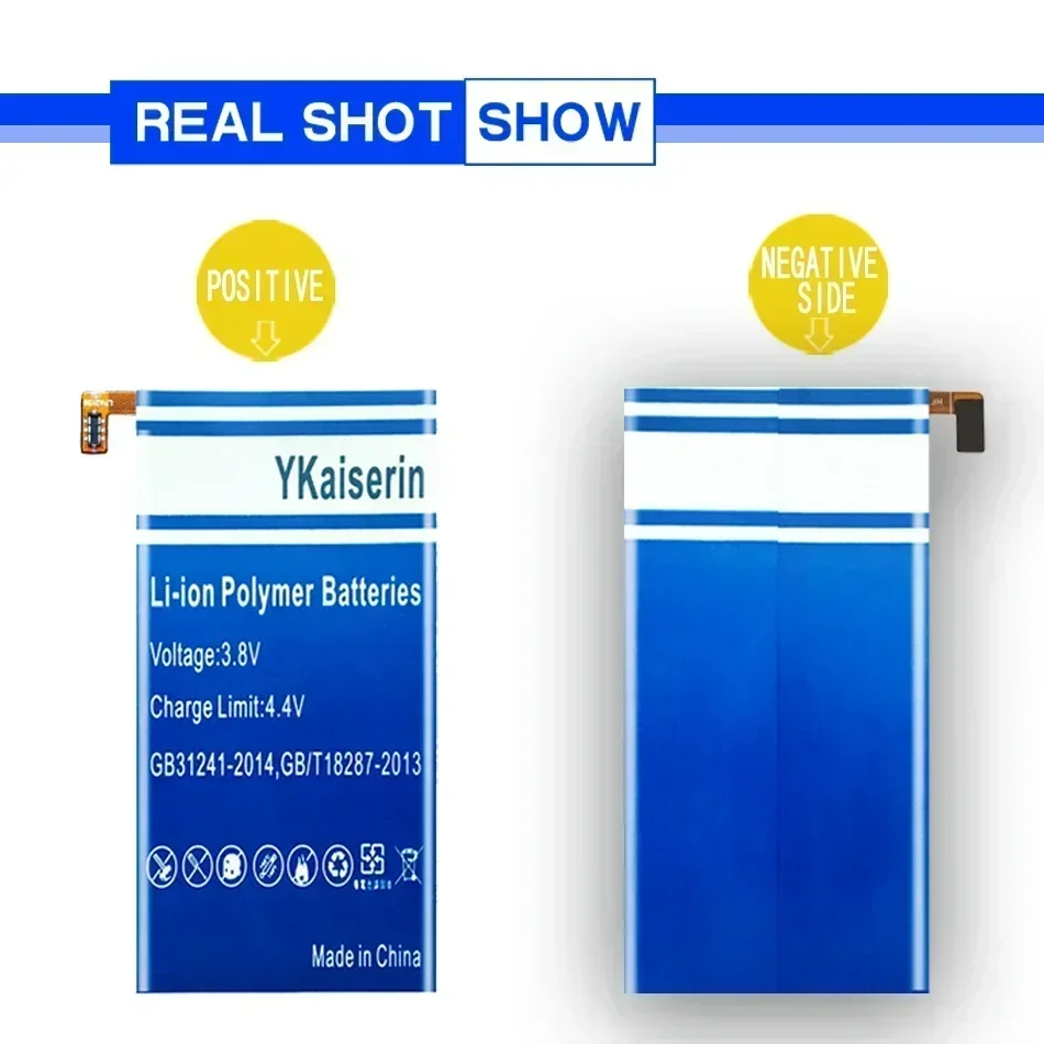 YKaiserin TLp029B2 TLp029B1 استبدال البطارية ل الكاتيل فلاش زائد 2 FL02 4500mAh Baterie بطاريات الهاتف المحمول #3