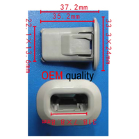 2x OEM for MERCEDES BENZ  E200 E240 E260 E280 E320 E430 C180 C200 GLK300  Rear Seat Cushion Pad Bracket A2049230214 2049230214