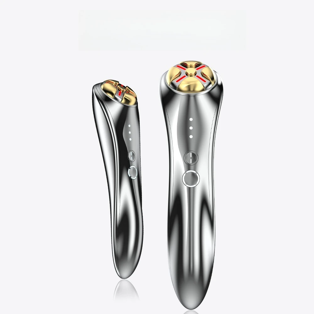 LED フォトン美容デバイス – 赤/青の光療法 + EMS マイクロカレントで輝く肌