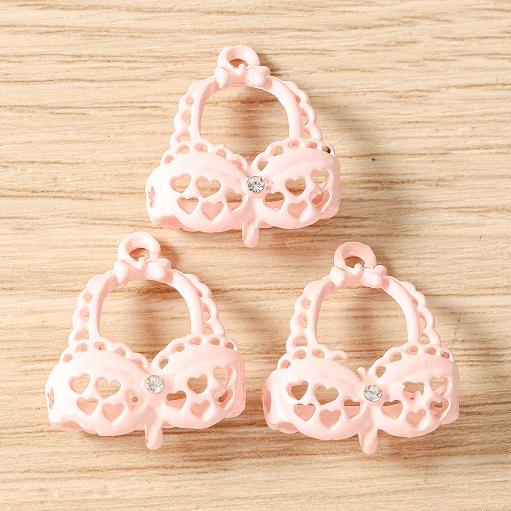 Tusember 5 Stück Niedliche Emaille Kawaii 3D Pantoffel- und Hutanhänger für Ohrringe, Halsketten, Armbänder, DIY-Schmuckherstellungszubehör – Detail 30