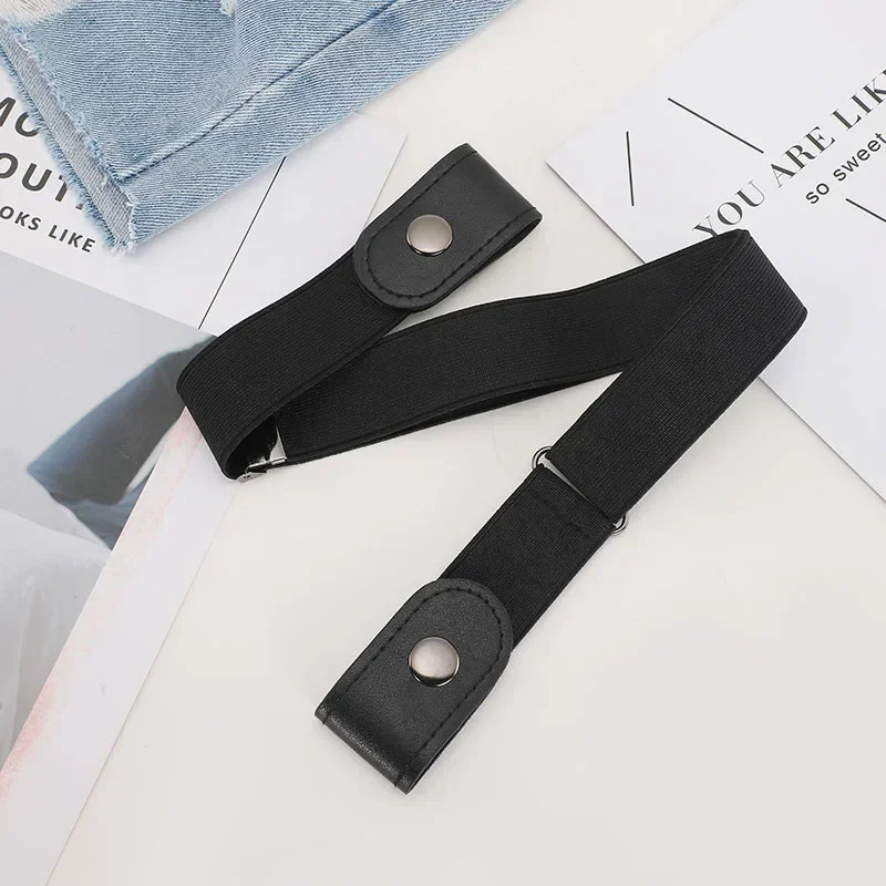 Buckle-Free Stretch Elastic Waist Belt