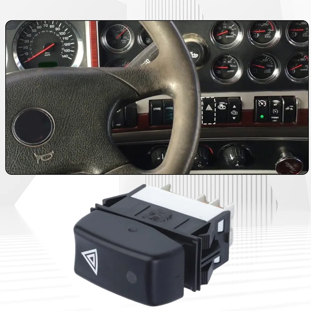 Interruptor de Luz de Emergencia para Kenworth T660 T800, 8 Pines, P27104025, P27-1040-25