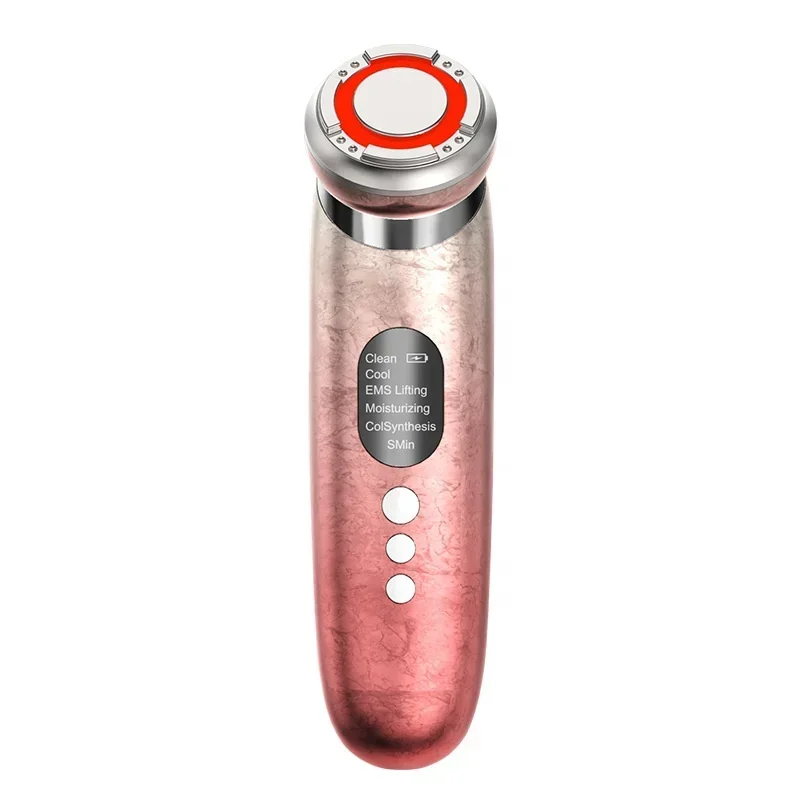 

Support sample USB facial pore cleaner 5 in 1 EMS face lift ultrasonic massage wrinkle remove multifunctional beauty instrument