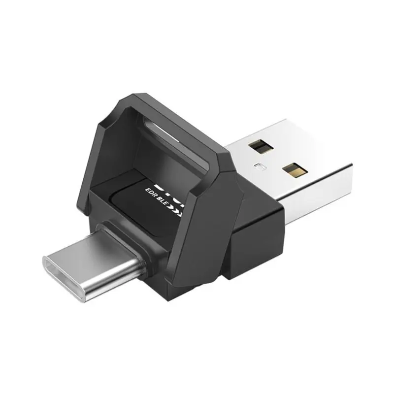 

ABGI-For TV For PC For Car Kit 2 в 1 Bluetooth 6.0 адаптер USB/Type C, мини-стерео аудиоприемник-передатчик, беспроводной адаптер