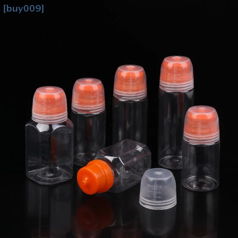 1 pz rotondo quadrato vuoto salsa di plastica spremere bottiglie contenitori per condimenti riutilizzabili con graduato per medicazione di insalata oli per barbecue