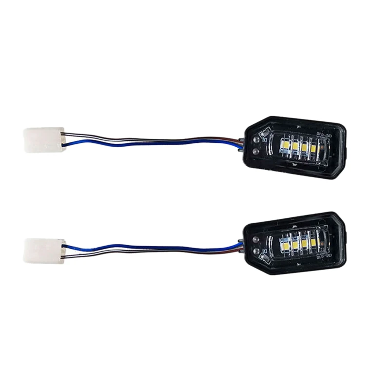 

A0999064302 LED Lampes de Flaque de Miroir LatéRal pour Mercedes-Benz W205 W213 W222 GLB GLC X253 2014-2020 Sans