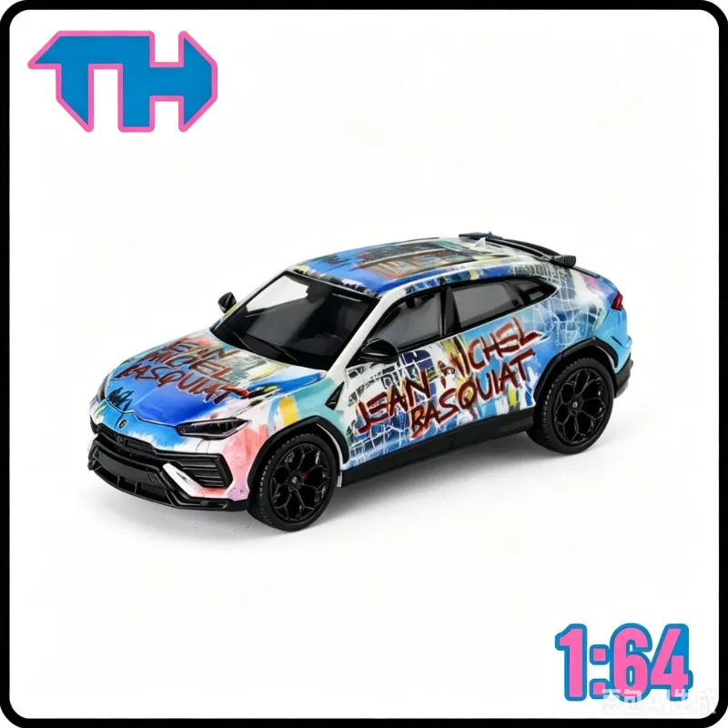 

TH 1:64 Lamborghini Urus Buffalo Open Lid Die Casting Alloy Simulation Car Model 140 Collection Souvenir Desktop Ornament.