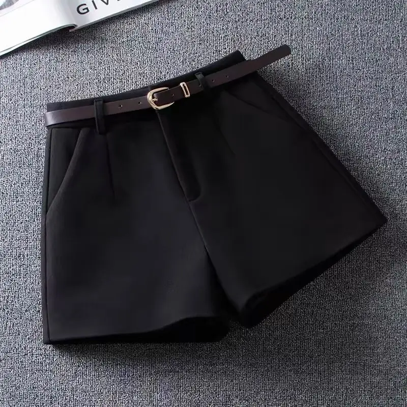 Ladies Fashion Casual Tassel Woolen Cloth Booty Shorts Women Clothes Girls High Waist Womens Shorts Female Sexy Clothes  LX579