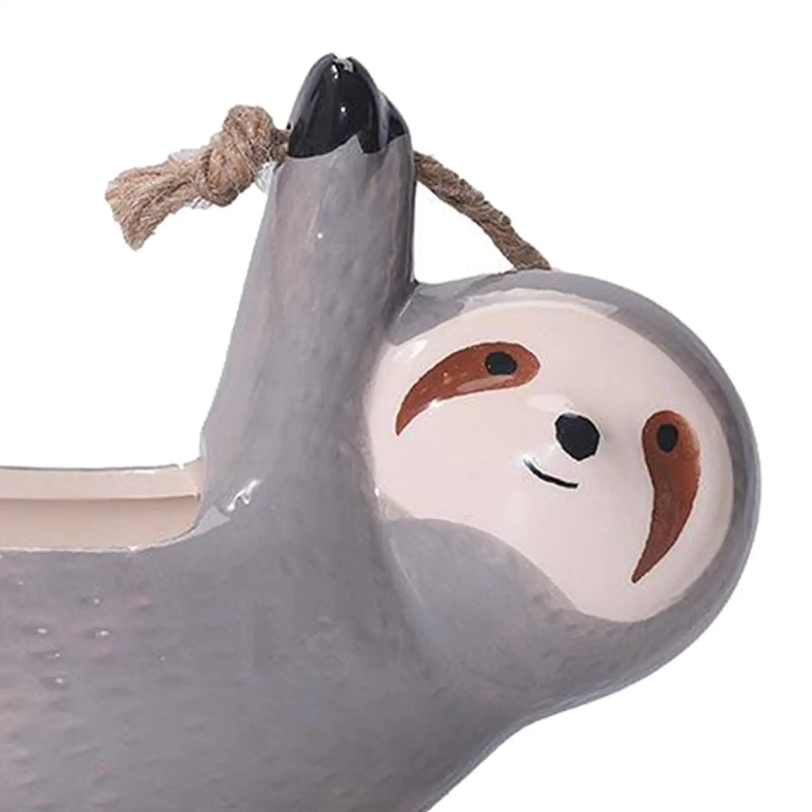 Ceramic Succulent Planter Adorable Sloth Animal Air Plants Plant Flower Pot