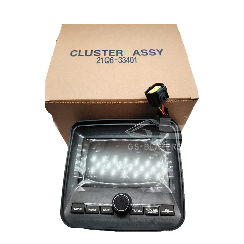 

Excavator Parts Cluster Assy 21Q6-33401 21Q6-33400 21Q6-30101 21Q6-40100 For R60-9 R300 R-9 R220-9S