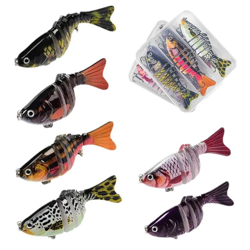

Robotic Fishing Lure 3X Swimbait Artificial Swimming Bait Animated Lure Truscend Fishing Lures Bass Fishing Crankbaits