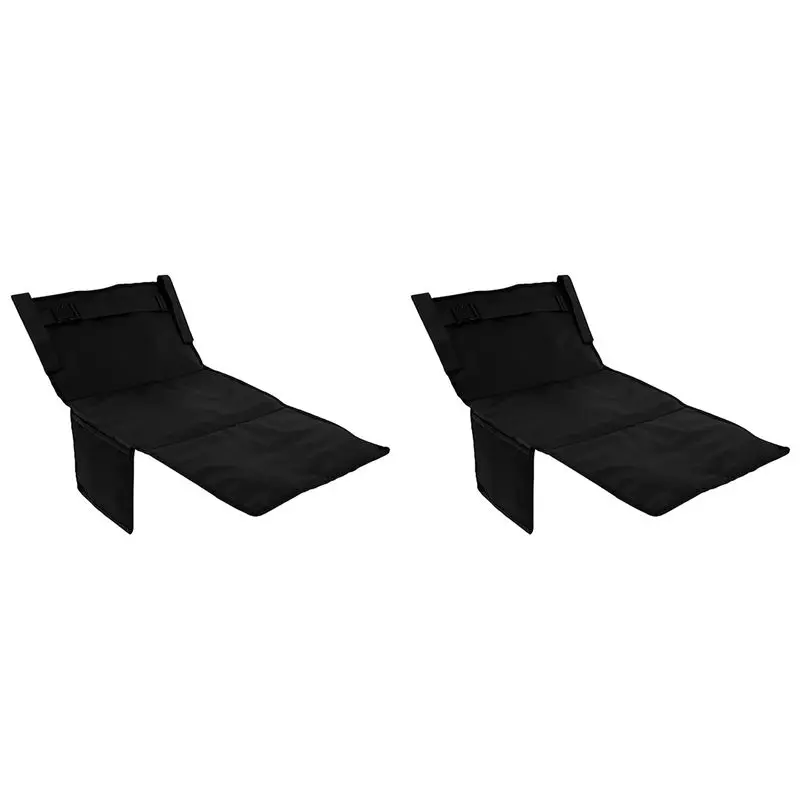B78B-2X Airplane Cushion Extender For Kids, Portable Airplane Travel Footrest, Baby Airplane Bed With Side Pockets