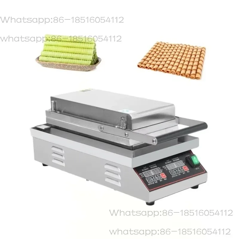 Commercial Electric Egg Roll Maker With Non-Stick Double-Sided Heating Plate Egg Roll Making Machine Egg Waffle Maker for Sale