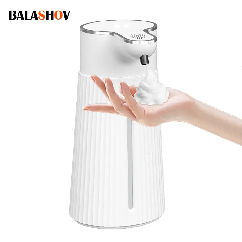 التلقائي رغوة الصابون موزعات 400 مللي الحمام الذكية غسالة اليد مع USB شحن الأبيض جودة عالية ABS المواد